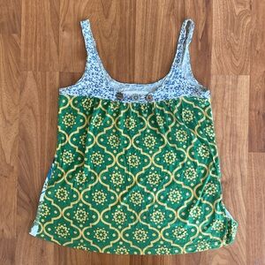 ❤️ Fresh Karma Swing Printed Tank Top Size XS